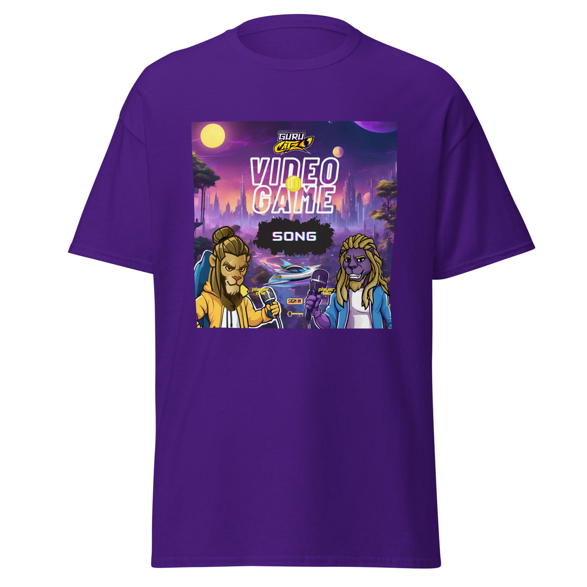 Video Game Song T-Shirt – GuruCatz