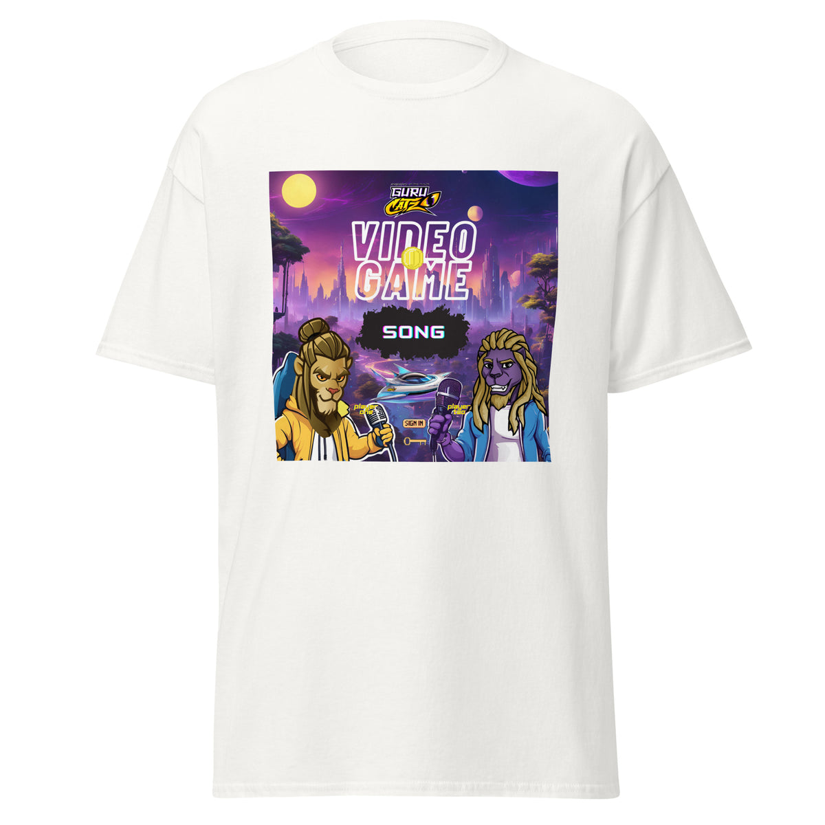 Video Game Song T-Shirt – GuruCatz